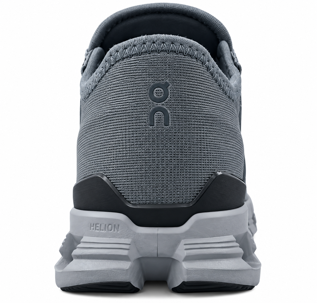 Men’s Grey Mesh Running Sneakers – Lightweight Athletic Walking Shoes