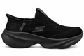 Skechers Men’s Full Black Slip-On Running Shoes | Lightweight & Breathable