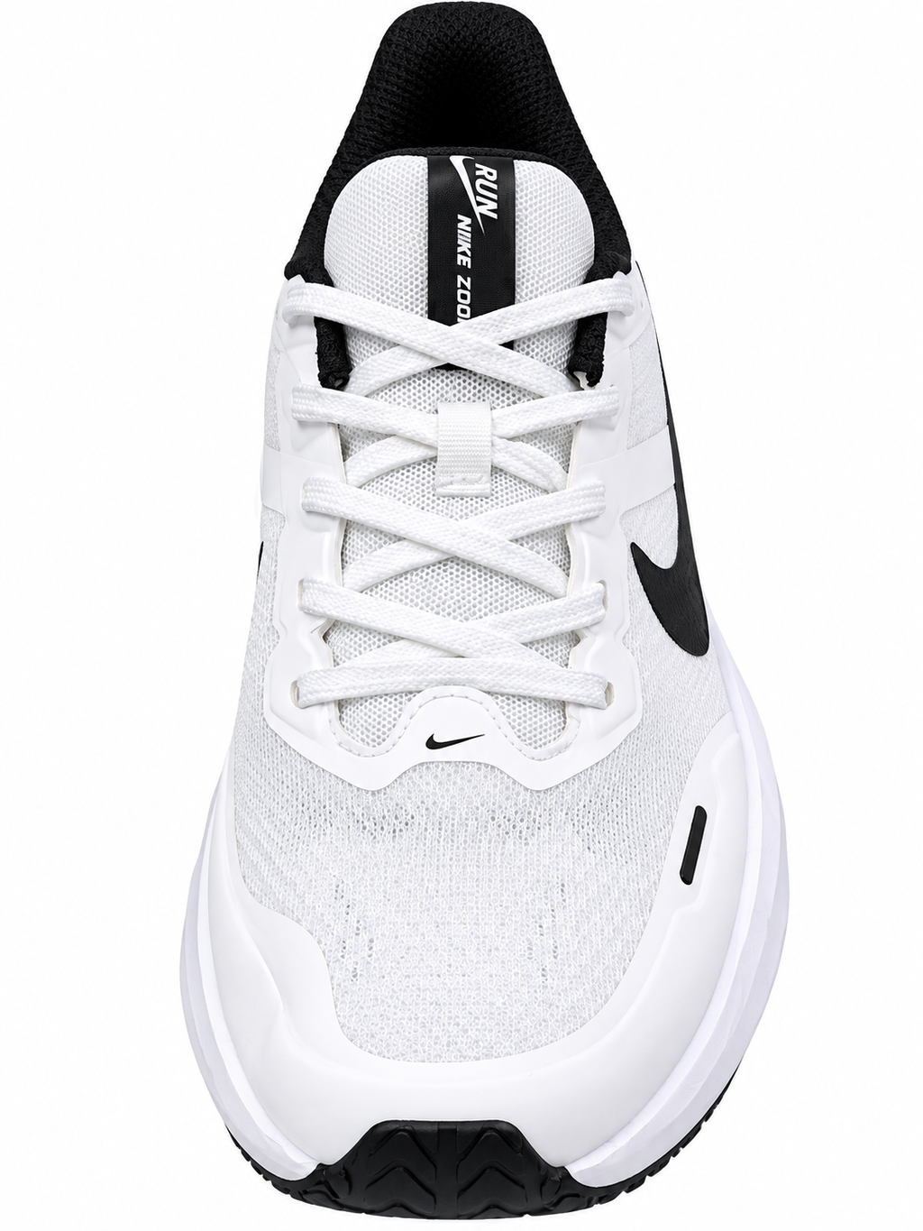 Nik ZoomX Black & White Cushioned Running Shoes