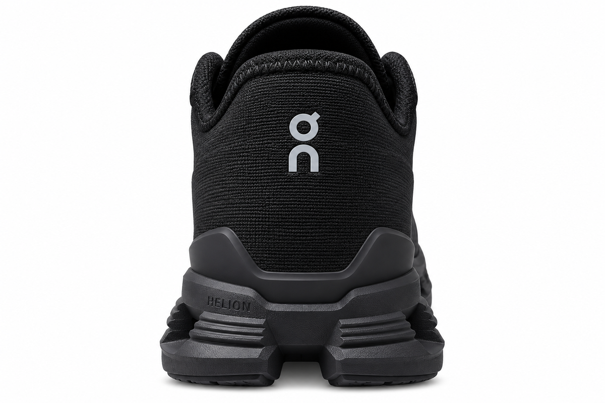 All-Black Cloud-Style Chunky Sneakers – Lightweight Casual Athletic Shoes