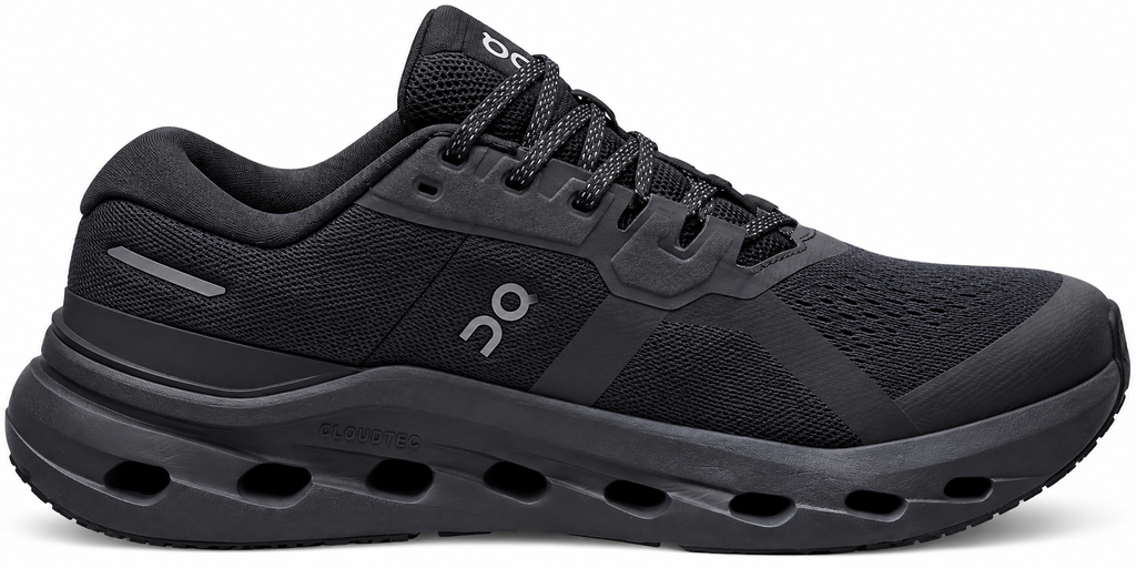 O CloudTec Black Performance Running Shoes – Maximum Cushioning