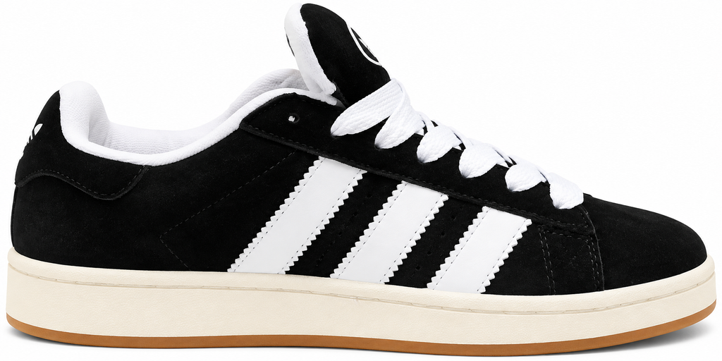 Classic Black & White  Top Casual Sneakers – Unisex Everyday Streetwear Shoes