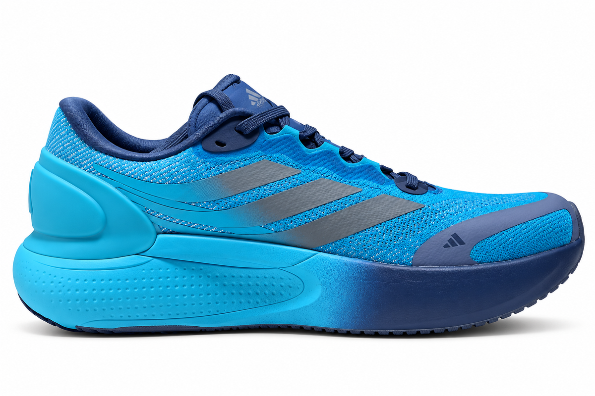 Adi Supernova Solution Black & White Running Shoes – Dreamstrike+ Cushioned Sneakers