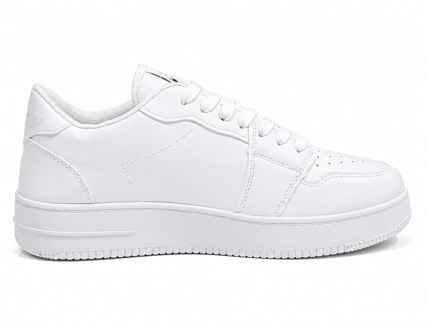 Nike Air Force 1 Style Triple White Sneakers – Classic Low-Top Casual Shoes