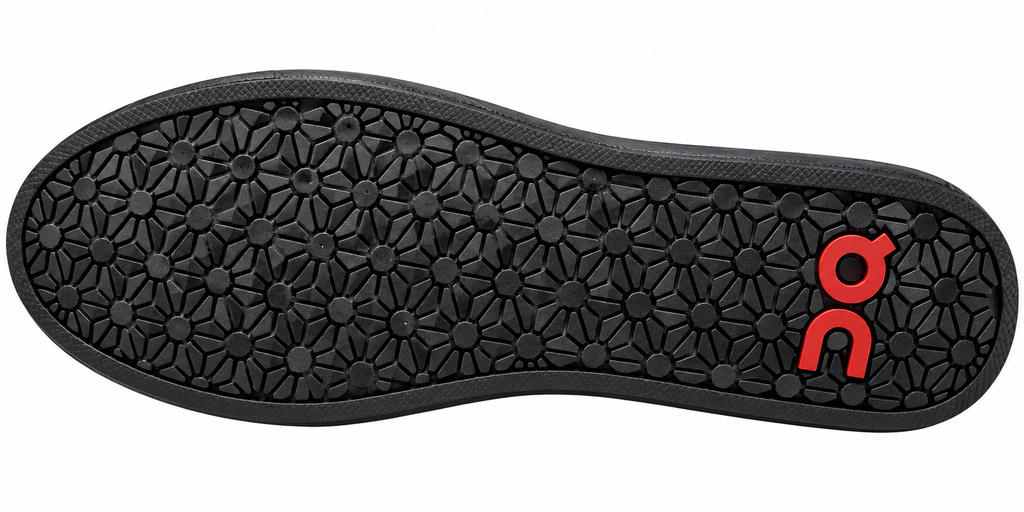 Men’s Black Moc-Toe Loafers with Buckle Detail