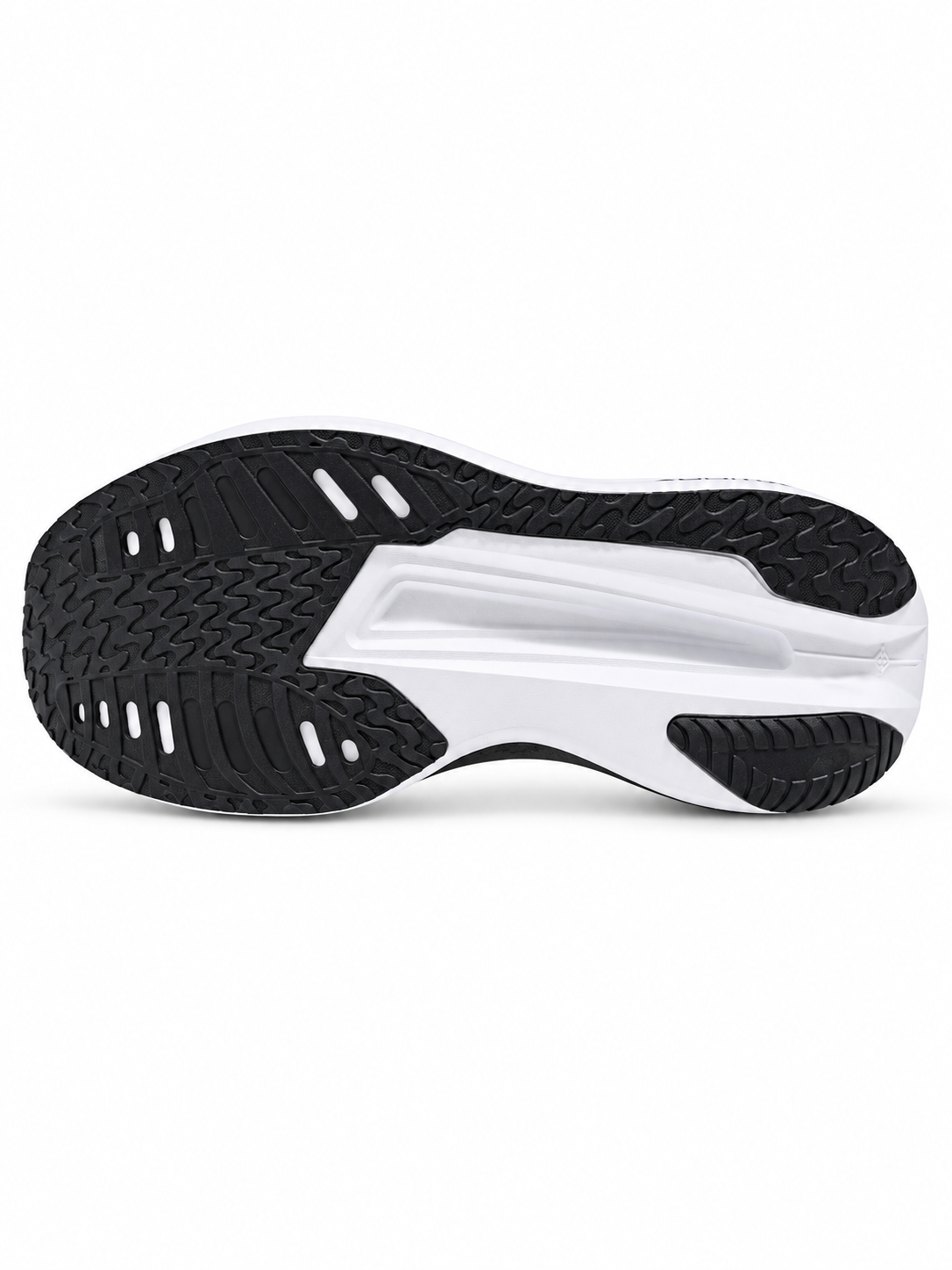 Nik ZoomX Black & White Cushioned Running Shoes