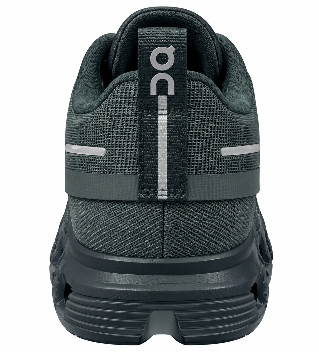 On Cloud Waterproof Running Shoes – Dark Grey | Lightweight Cushioned Sneakers