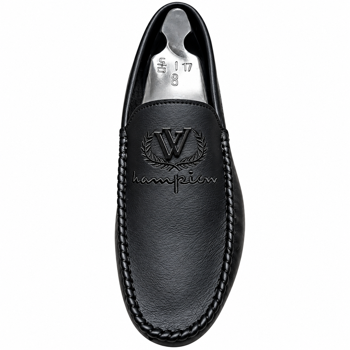 Men’s Black Casual Loafers – Elegant Comfort Slip-On Shoes