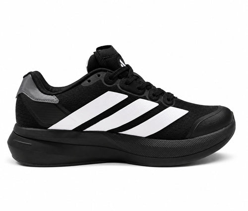 Black & White Sport Sneakers – Lightweight Running & Casual Shoes