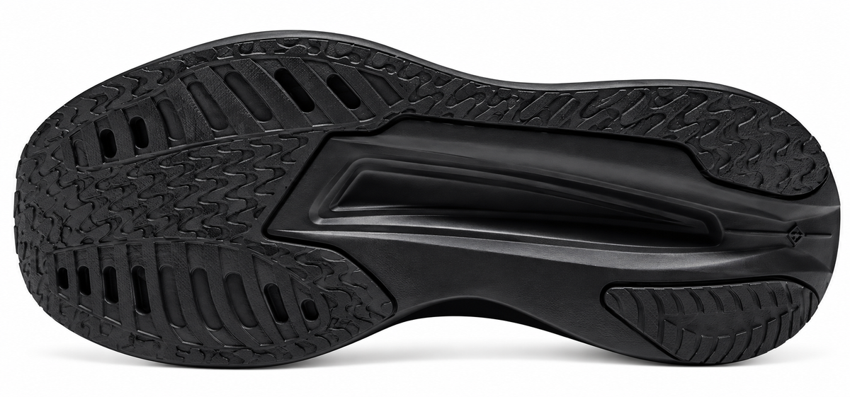 Nik ZoomX Black & White Running Shoes – Chunky Sole Athletic Sneakers