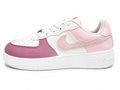 Rose Pink & White Top Sneakers – Stylish Casual Everyday Shoes