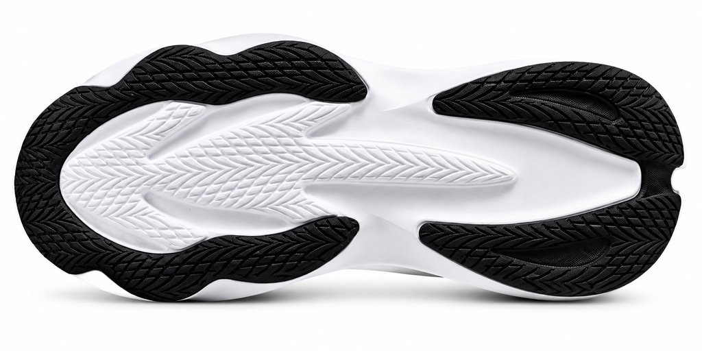 Men’s Lightweight Slip-On Sneakers – Black Breathable Knit Walking Shoes with Cushioned Sole