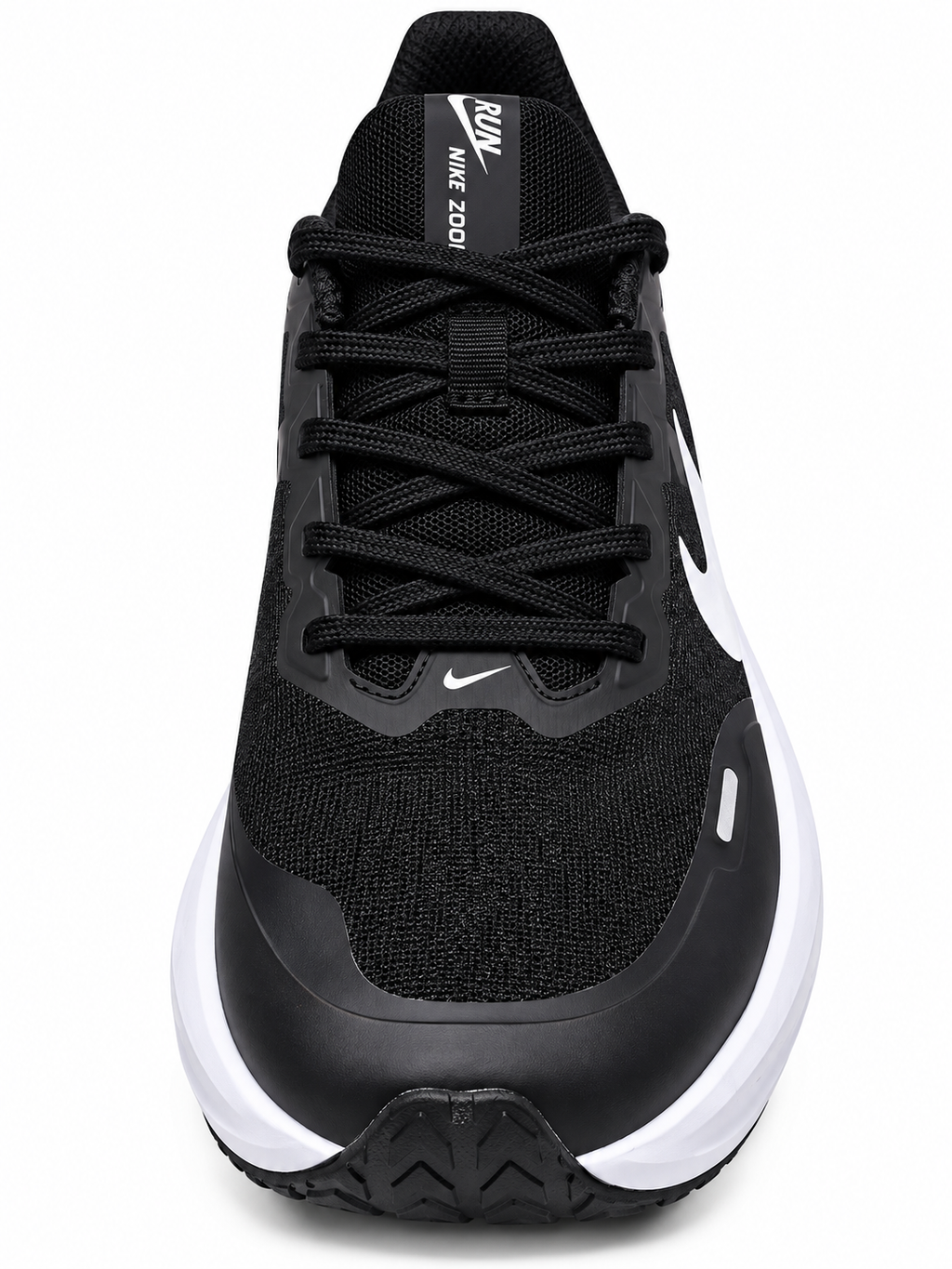 Nik ZoomX Black & White Cushioned Running Shoes