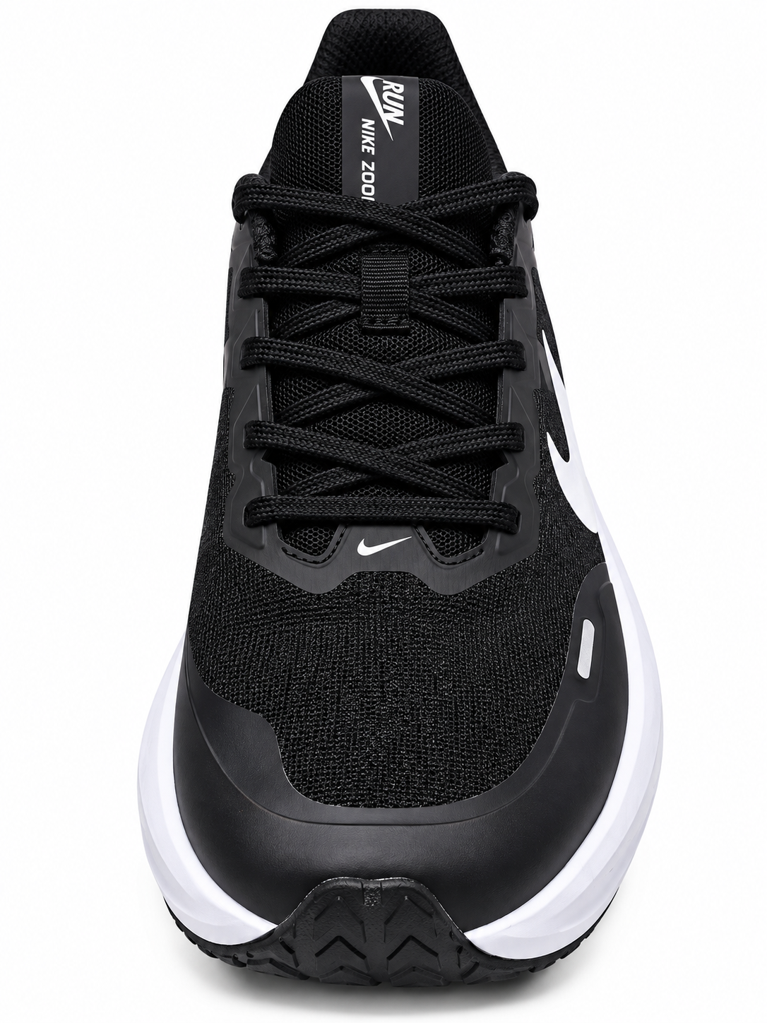 Nik ZoomX Black & White Cushioned Running Shoes