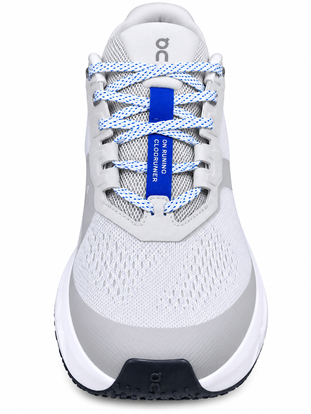On Men’s White & Blue CloudTec Running Shoes – Mesh Athletic Sneakers