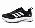 Men's Black Sports Sneakers – Lightweight Running & Walking Shoes with Comfort Cushioning