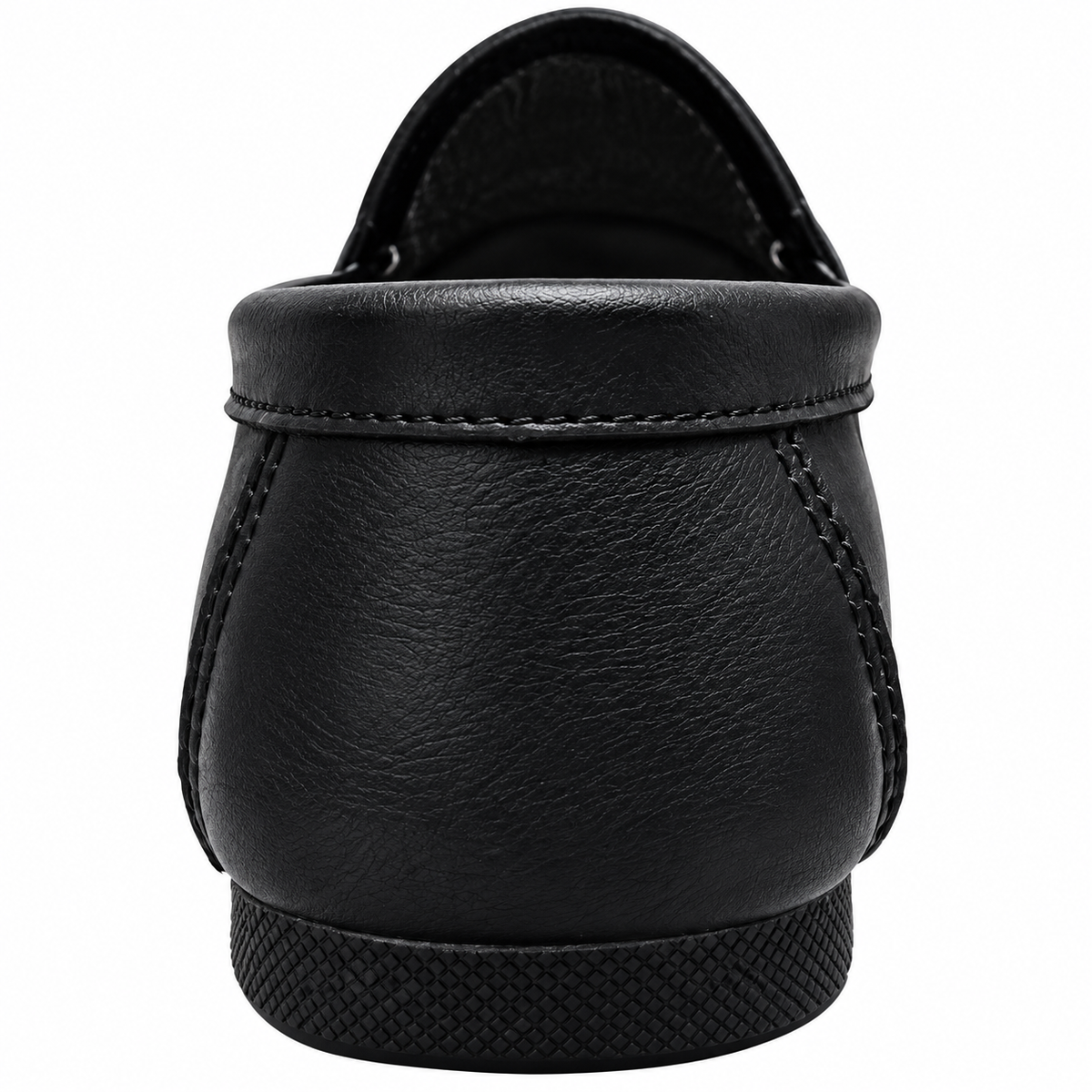 Men’s Black Casual Loafers – Elegant Comfort Slip-On Shoes