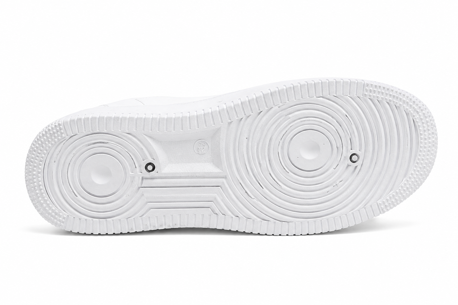 Nike Air Force 1 Style Triple White Sneakers – Classic Low-Top Casual Shoes