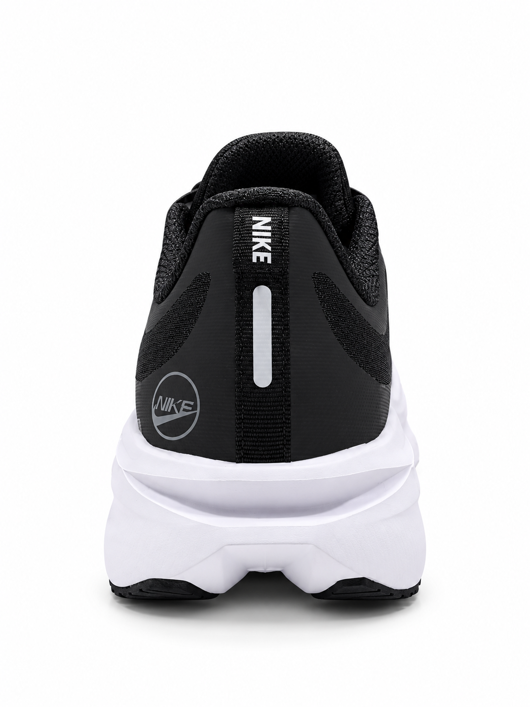 Nik ZoomX Black & White Cushioned Running Shoes