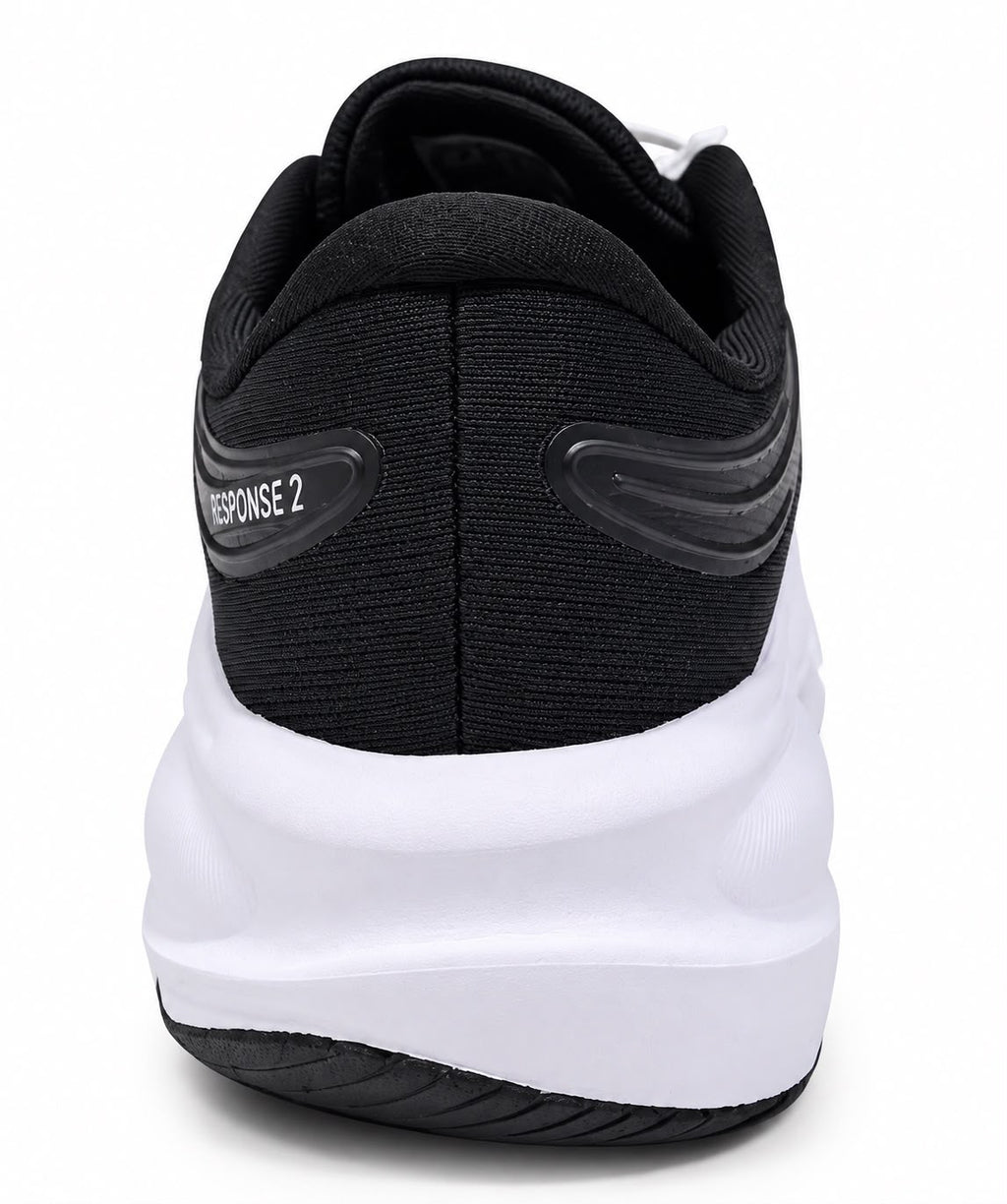 Adi Response 2 Men’s Running Shoes – Black & White Cloudfoam+